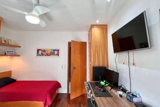 Quarto 2 de apartamento à venda com 2 quartos, 94m² em Botafogo, Rio de Janeiro