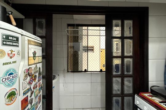 Cozinha de apartamento à venda com 2 quartos, 48m² em Vila Buarque, São Paulo