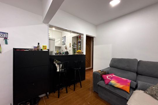 Sala de apartamento à venda com 2 quartos, 48m² em Vila Buarque, São Paulo