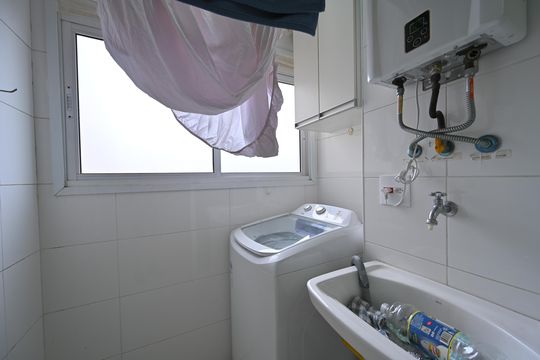 Lavanderia de apartamento para alugar com 2 quartos, 76m² em Mirandópolis, São Paulo