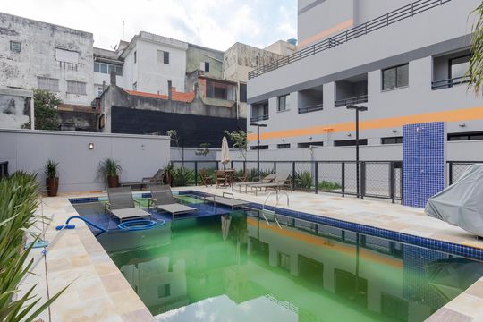 Piscina de apartamento para alugar com 2 quartos, 36m² em Jardim Aeroporto, São Paulo
