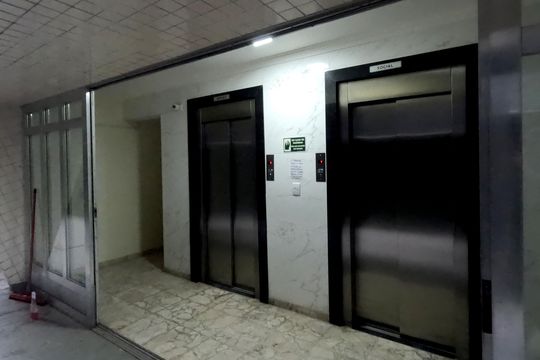 Área Comum  de kitnet/studio para alugar com 1 quarto, 22m² em José Menino, Santos