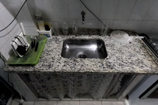 Studio de kitnet/studio para alugar com 1 quarto, 22m² em José Menino, Santos