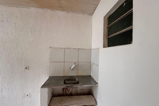 Sala - Cozinha de casa para alugar com 1 quarto, 60m² em Vargem Grande, Rio de Janeiro