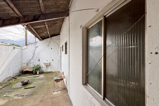 Área externa de casa para alugar com 1 quarto, 60m² em Vargem Grande, Rio de Janeiro