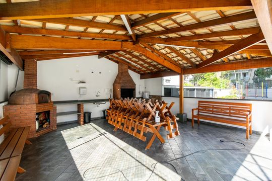 Área comum - Churrasqueira de apartamento à venda com 3 quartos, 209m² em Jardim Prudência, São Paulo