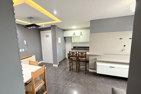Sala de apartamento para alugar com 2 quartos, 49m² em Passo das Pedras, Gravataí