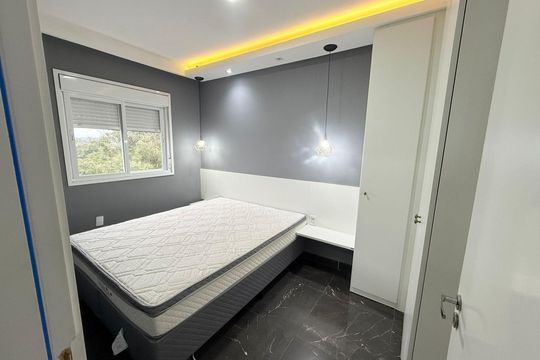 Quarto de apartamento para alugar com 2 quartos, 49m² em Passo das Pedras, Gravataí