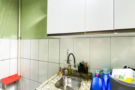 Área de Serviço de casa de condomínio à venda com 2 quartos, 74m² em Jardim Popular, São Paulo