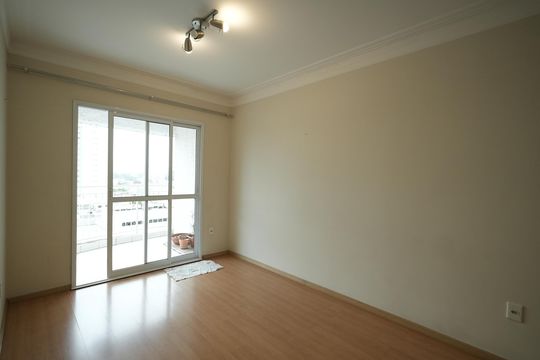 Sala de apartamento à venda com 3 quartos, 84m² em Vila Valparaíso, Santo André