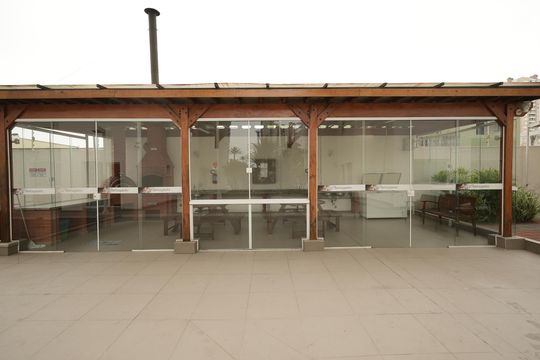 Área comum - Churrasqueira de apartamento à venda com 3 quartos, 84m² em Vila Valparaíso, Santo André