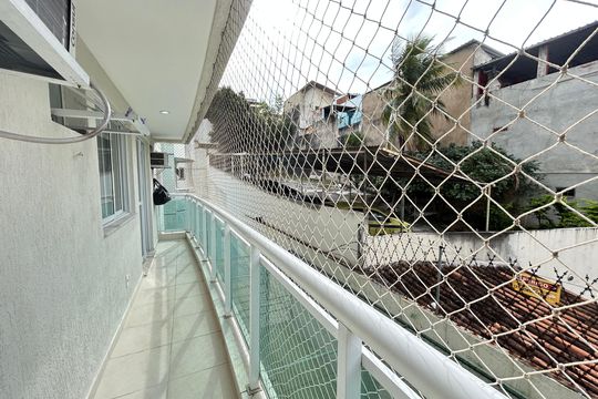 Varanda da Sala de apartamento para alugar com 2 quartos, 68m² em Cachambi, Rio de Janeiro