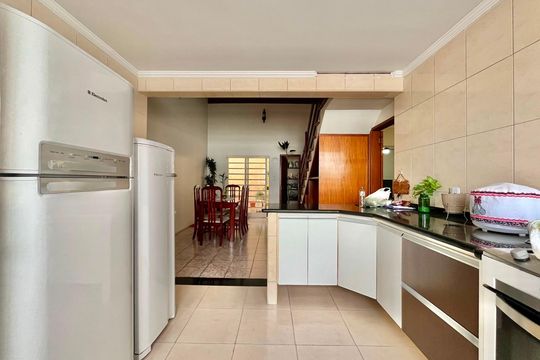 Cozinha de casa à venda com 4 quartos, 217m² em Parque da Figueira, Campinas