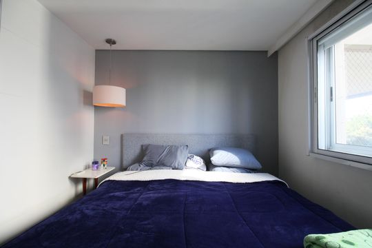 Suíte de apartamento à venda com 2 quartos, 97m² em Parque do Morumbi, São Paulo