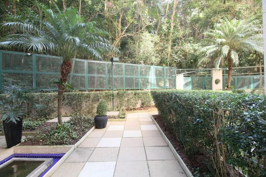 Área comum - Bosque de apartamento à venda com 2 quartos, 97m² em Parque do Morumbi, São Paulo