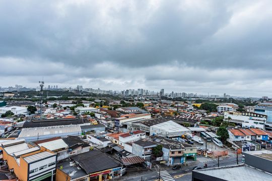 Vista Varanda sala de apartamento à venda com 2 quartos, 47m² em Jardim Belaura, São Paulo