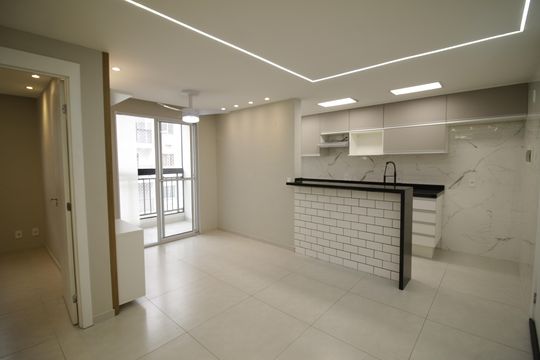 Sala de apartamento à venda com 2 quartos, 55m² em Anil, Rio de Janeiro