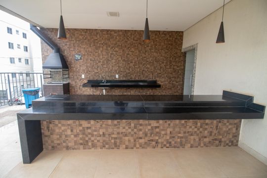 Área comum - Churrasqueira 1 de apartamento à venda com 2 quartos, 38m² em Tres Barras, Contagem