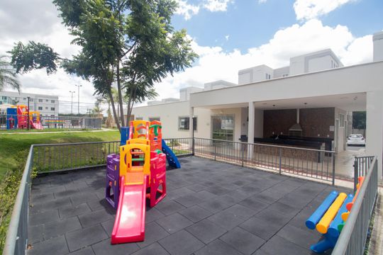 Área comum - Playground de apartamento à venda com 2 quartos, 38m² em Tres Barras, Contagem