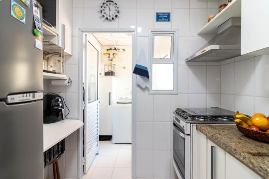 Cozinha de apartamento para alugar com 3 quartos, 72m² em Parque Mandaqui, São Paulo