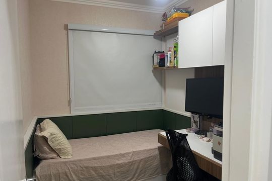 Quarto  de apartamento à venda com 3 quartos, 110m² em Alphaville, Santana de Parnaíba