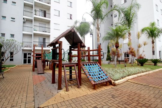 Área comum de apartamento para alugar com 2 quartos, 62m² em Vila Trujillo, Sorocaba