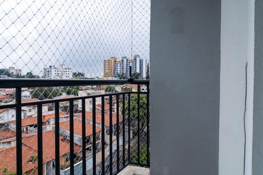 Varanda da Sala de apartamento para alugar com 2 quartos, 62m² em Vila Trujillo, Sorocaba