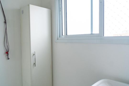 Área de Serviço de apartamento para alugar com 2 quartos, 62m² em Vila Trujillo, Sorocaba