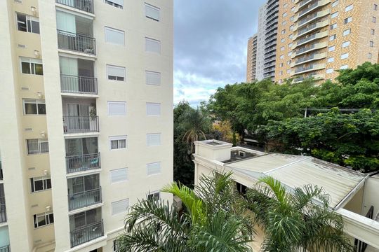 Vista da Varanda de apartamento à venda com 2 quartos, 72m² em Vila Polopoli, São Paulo