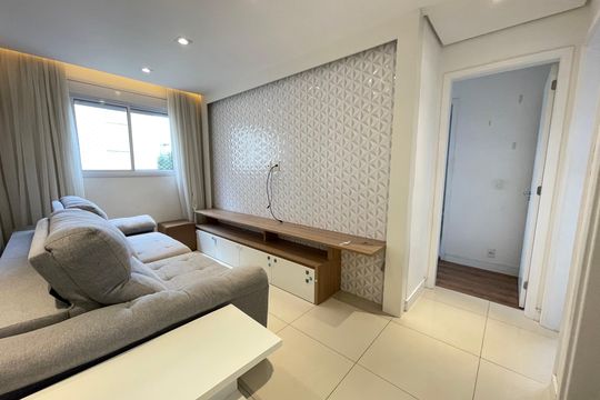 Sala de apartamento à venda com 2 quartos, 72m² em Vila Polopoli, São Paulo