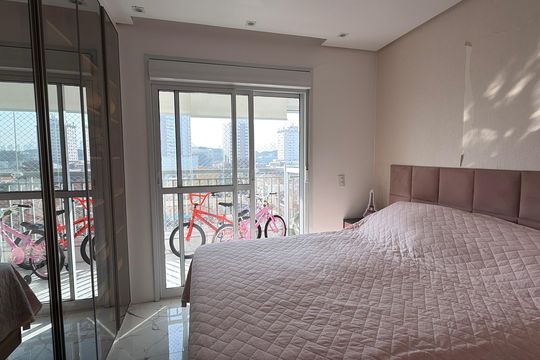 Sute de apartamento à venda com 3 quartos, 119m² em Belém, São Paulo
