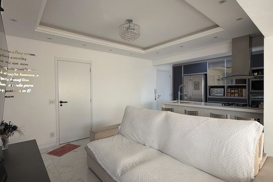 Sala de apartamento à venda com 3 quartos, 119m² em Belém, São Paulo