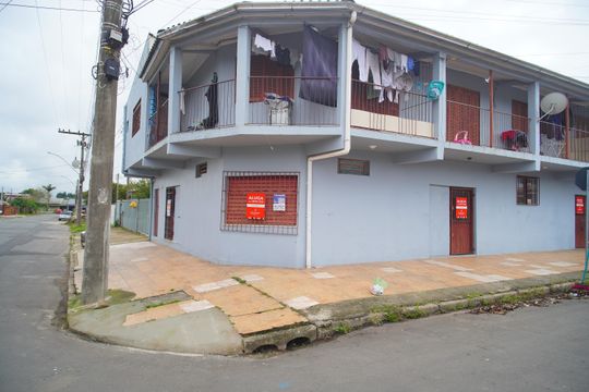 Fachada de kitnet/studio para alugar com 1 quarto, 40m² em Pasqualini, Sapucaia do Sul