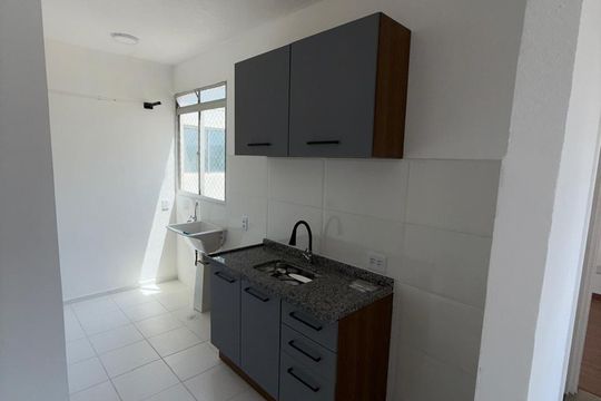 Cozinha de apartamento à venda com 2 quartos, 38m² em Vila Popular, São Paulo