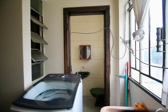 Área de Serviço de apartamento à venda com 3 quartos, 105m² em Centro, Curitiba