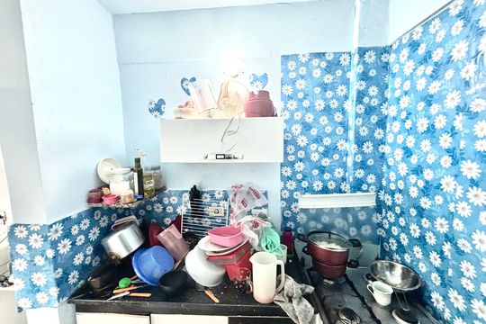 Cozinha de apartamento para alugar com 2 quartos, 45m² em Jardim Nélia, Ferraz de Vasconcelos
