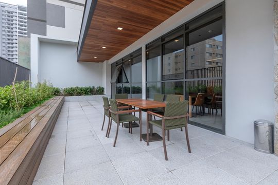 Área Comum de kitnet/studio para alugar com 1 quarto, 33m² em Santo Amaro, São Paulo
