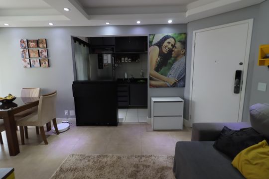 Sala de apartamento à venda com 2 quartos, 57m² em Novo Osasco, Osasco