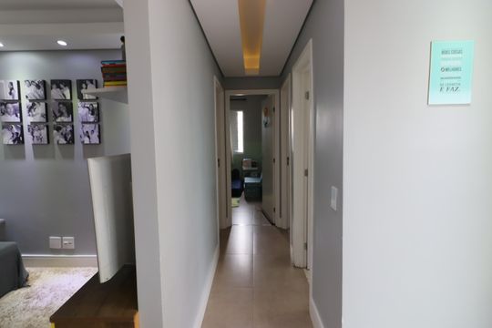 Sala de apartamento à venda com 2 quartos, 57m² em Novo Osasco, Osasco