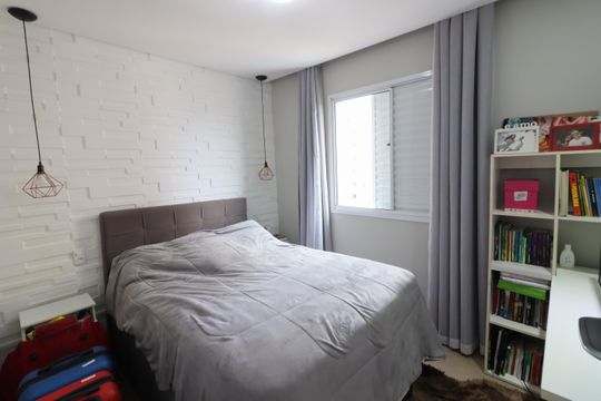 Quarto 1 de apartamento à venda com 2 quartos, 57m² em Novo Osasco, Osasco