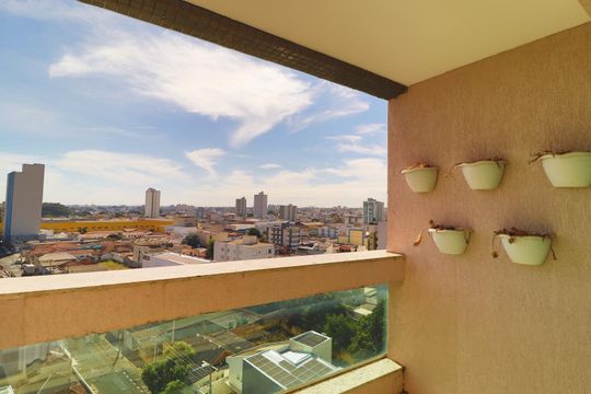 Sacada de apartamento para alugar com 3 quartos, 89m² em Centro, Uberlândia
