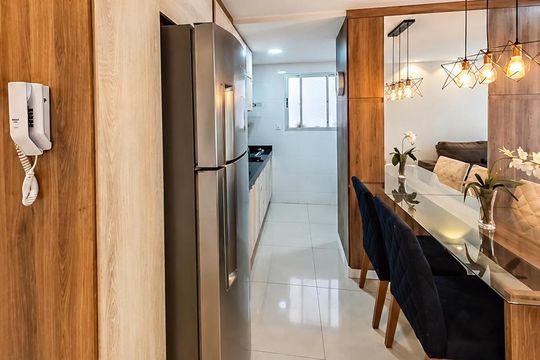 Cozinha de apartamento para alugar com 2 quartos, 60m² em Eldorado, Juiz de Fora