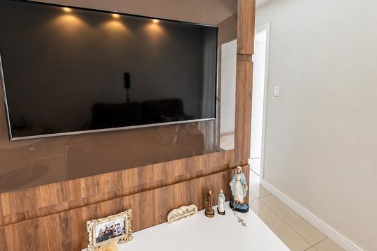 Sala de apartamento para alugar com 2 quartos, 60m² em Eldorado, Juiz de Fora