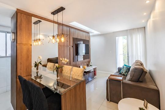 Sala de apartamento para alugar com 2 quartos, 60m² em Eldorado, Juiz de Fora