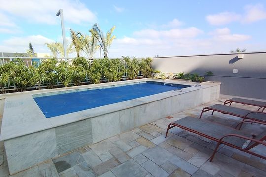 Piscina reservada de apartamento para alugar com 1 quarto, 47m² em Jardim Japao, Suzano