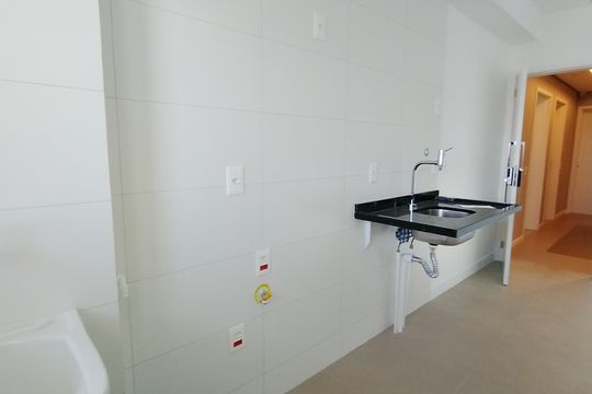 Cozinha  de apartamento para alugar com 1 quarto, 47m² em Jardim Japao, Suzano