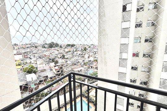 Varanda de apartamento para alugar com 2 quartos, 68m² em Vila Santa Maria, Poá