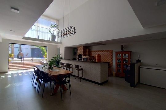 Cozinha de casa para alugar com 4 quartos, 372m² em Cidade Jardim, Uberlândia