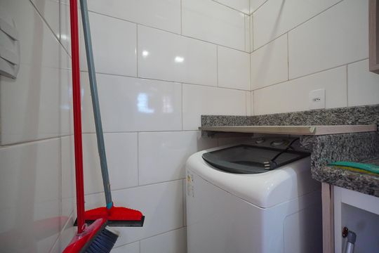 Área de Serviço de casa para alugar com 2 quartos, 55m² em São João do Rio Vermelho, Florianópolis