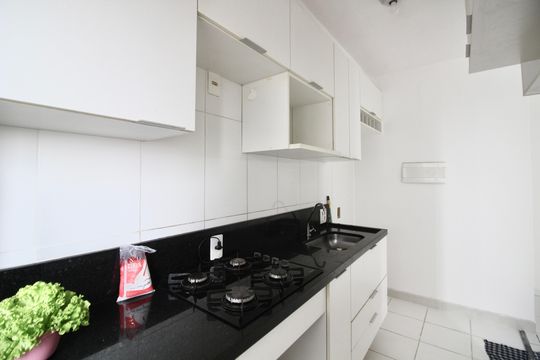 Cozinha de apartamento para alugar com 2 quartos, 41m² em Jardim Matarazzo, São Paulo